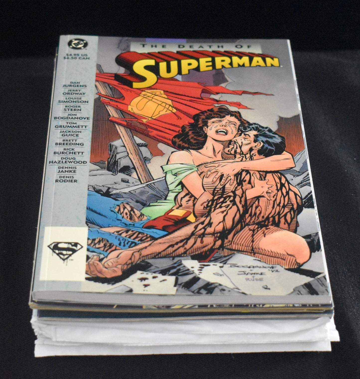Lot of (13) DC Comic Books Superman, Batman, Detective, Xombi IXL40