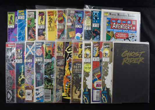 Lot of (30) Marvel Comics Spiderman Classics, Avengers, X-Men, Wolverine IXL44