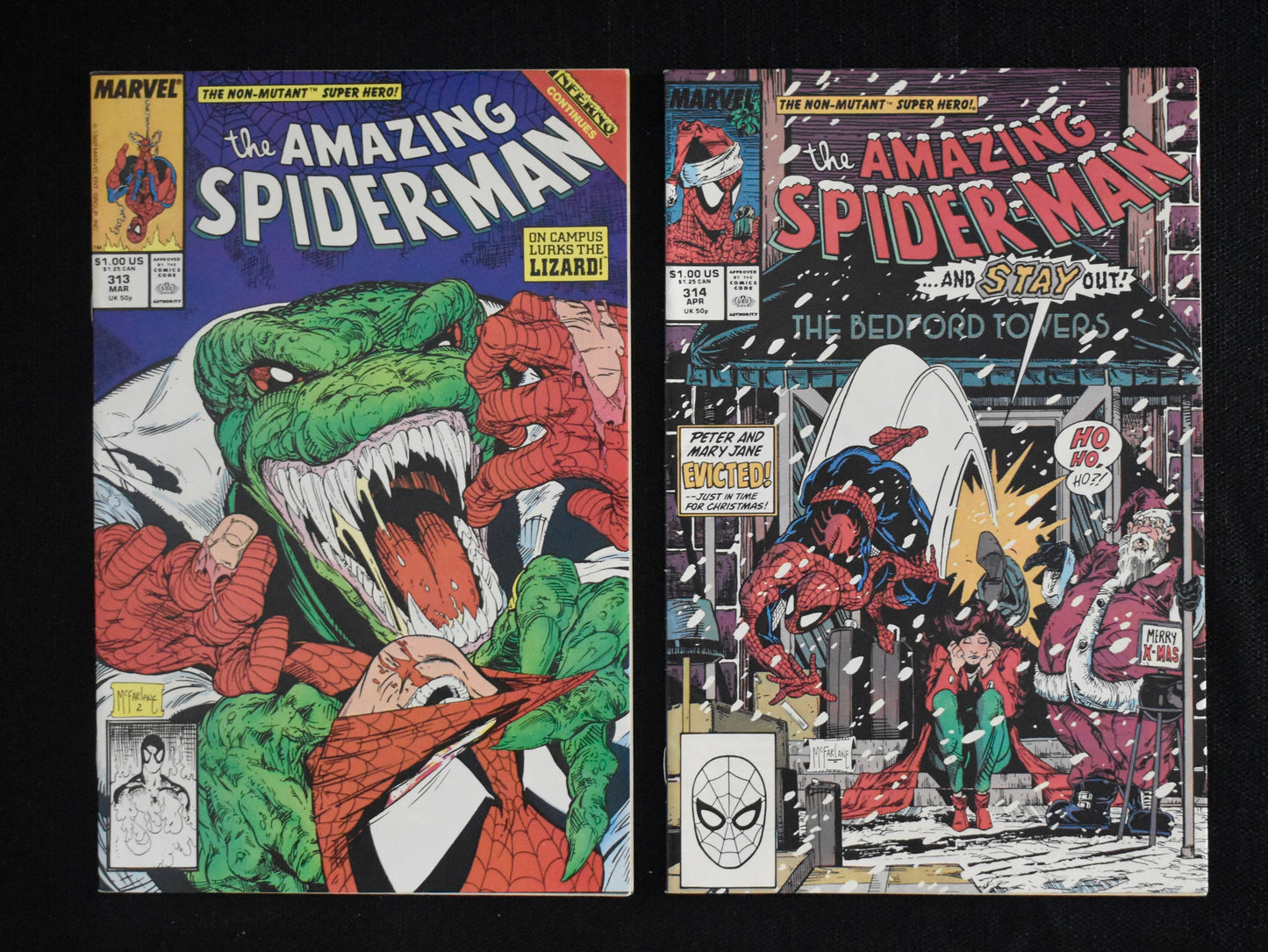 Lot of (5) Marvel Comics The Amazing Spiderman, Spiderman 2099 IXL38