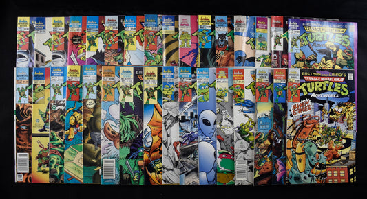 Lot of 60 ++ Teenage Mutant Ninja Turtles Comic Books Late 80's-Early 90's IXL43