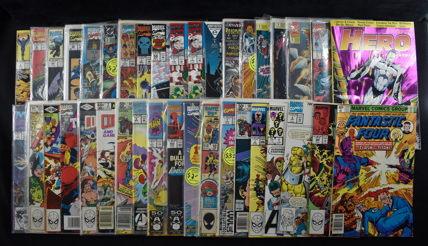 Lot of (75) Marvel Comics The Punisher, Silver Surfer, Darkhawk Moon Night IXL42