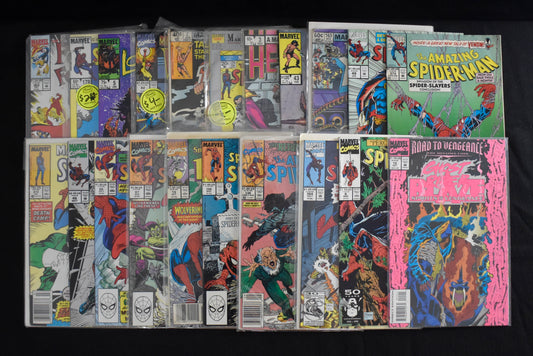 Lot of (30) Marvel Comics Amazing Spiderman, Weapon X, Fantastic Four IXL36