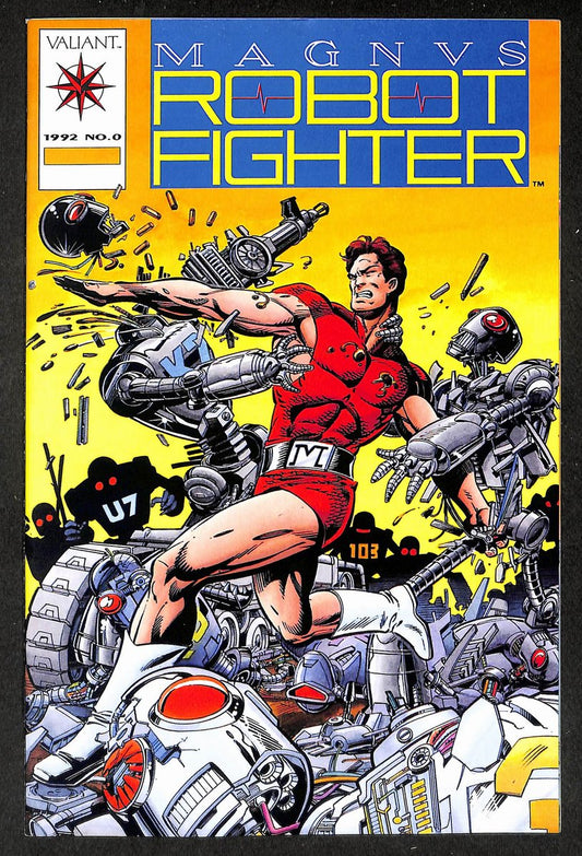 Magnus Robot Fighter 1992 No. 0 Comic 1st Print w/Card Insert IXL27