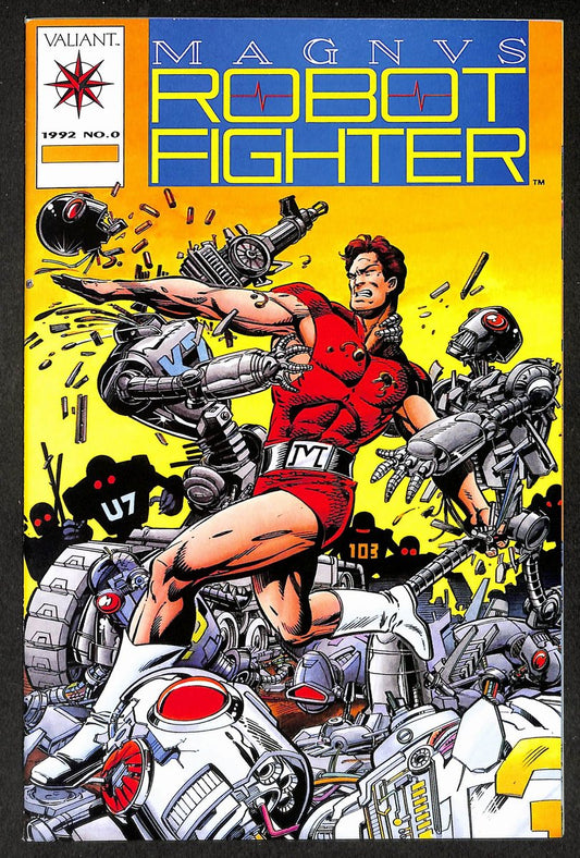 Magnus Robot Fighter 1992 No. 0 Comic 1st Print w/Card Insert IXL28