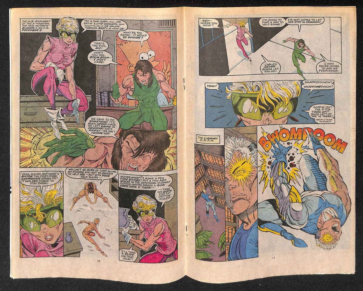 The New Mutants #98 Feb 1991 Marvel Comic, 1st Appearance of Deadpool IXL29