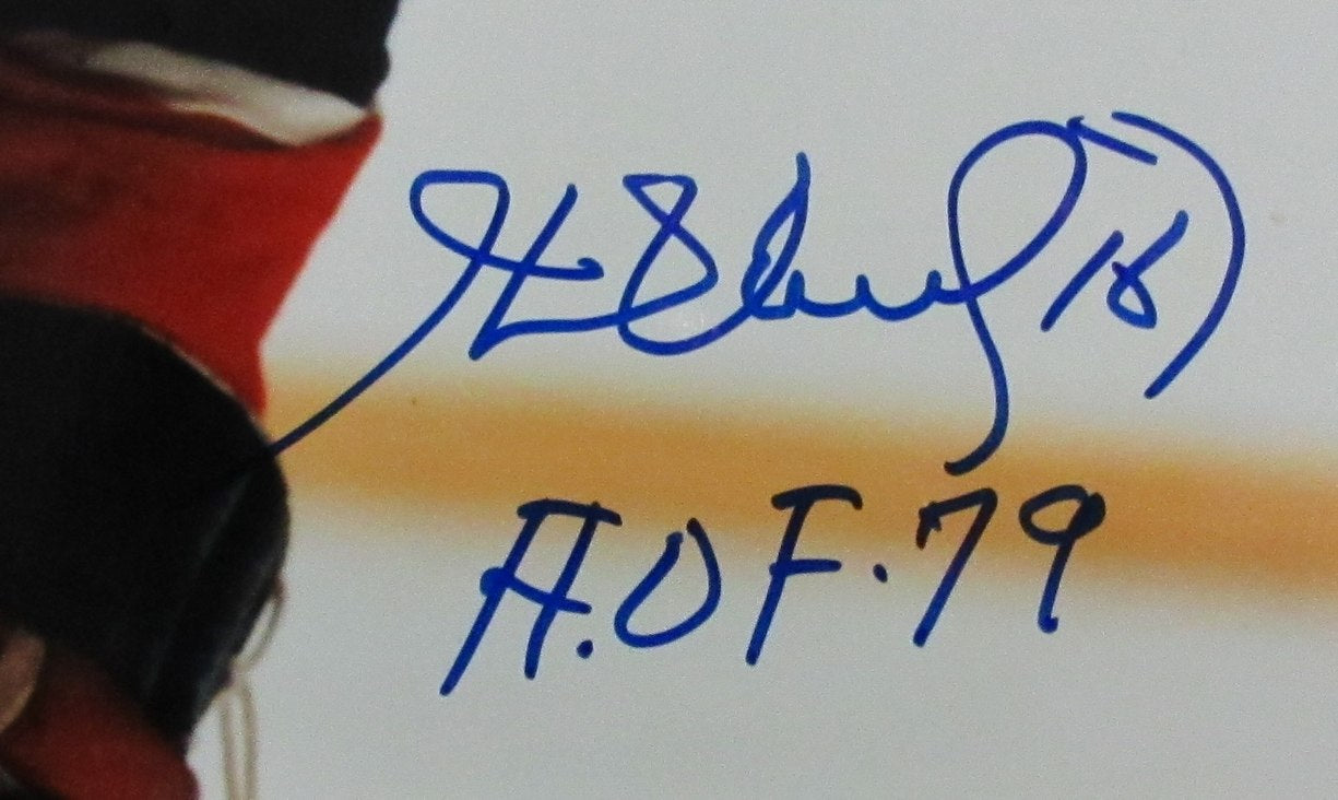 Henri Richard HOF Signed/Inscribed 11x14 Photo Montreal Canadiens JSA 189809