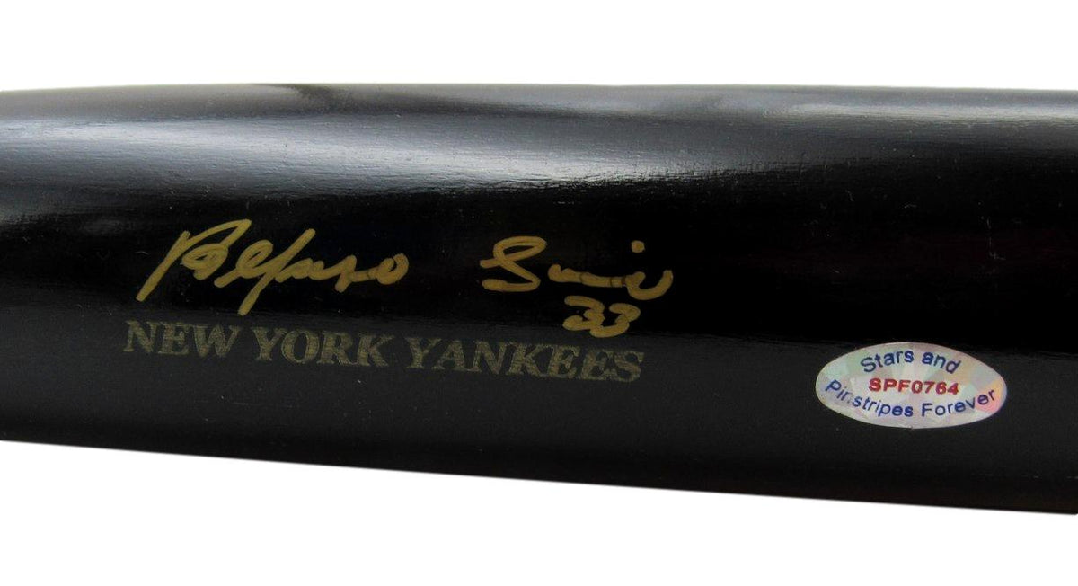 Alfonso Soriano NY Yankees Signed/Auto 2001 Rookie Year Game Model Sam Bat IXL52