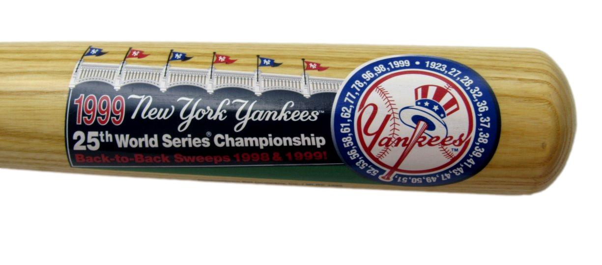 1999 New York Yankees World Series Champs Cooperstown Commemorative Bat IXL60