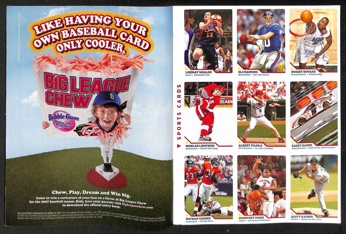 2006 Sports Illustrated for Kids World Cup w/ Cards Manning Pujols 211567