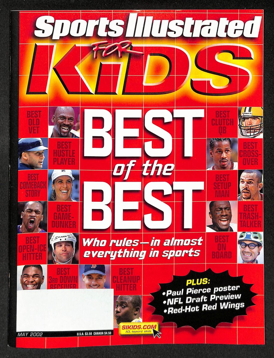 2002 Sports Illustrated for Kids Best of the Best w/ Cards Rivera Warner 211592