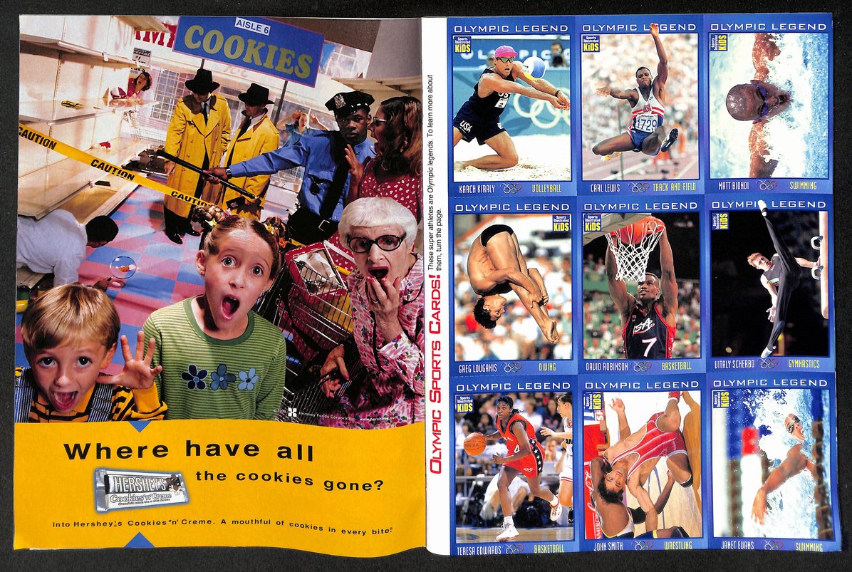 2000 Sports Illustrated for Kids Marion Jones w/ Cards Carl Lewis 211594