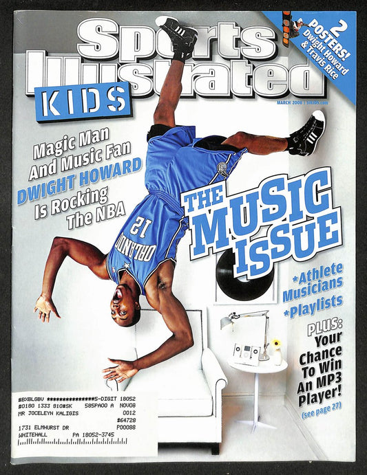 2008 Sports Illustrated for Kids Dwight Howard w/ Cards Floyd Mayweather 211610