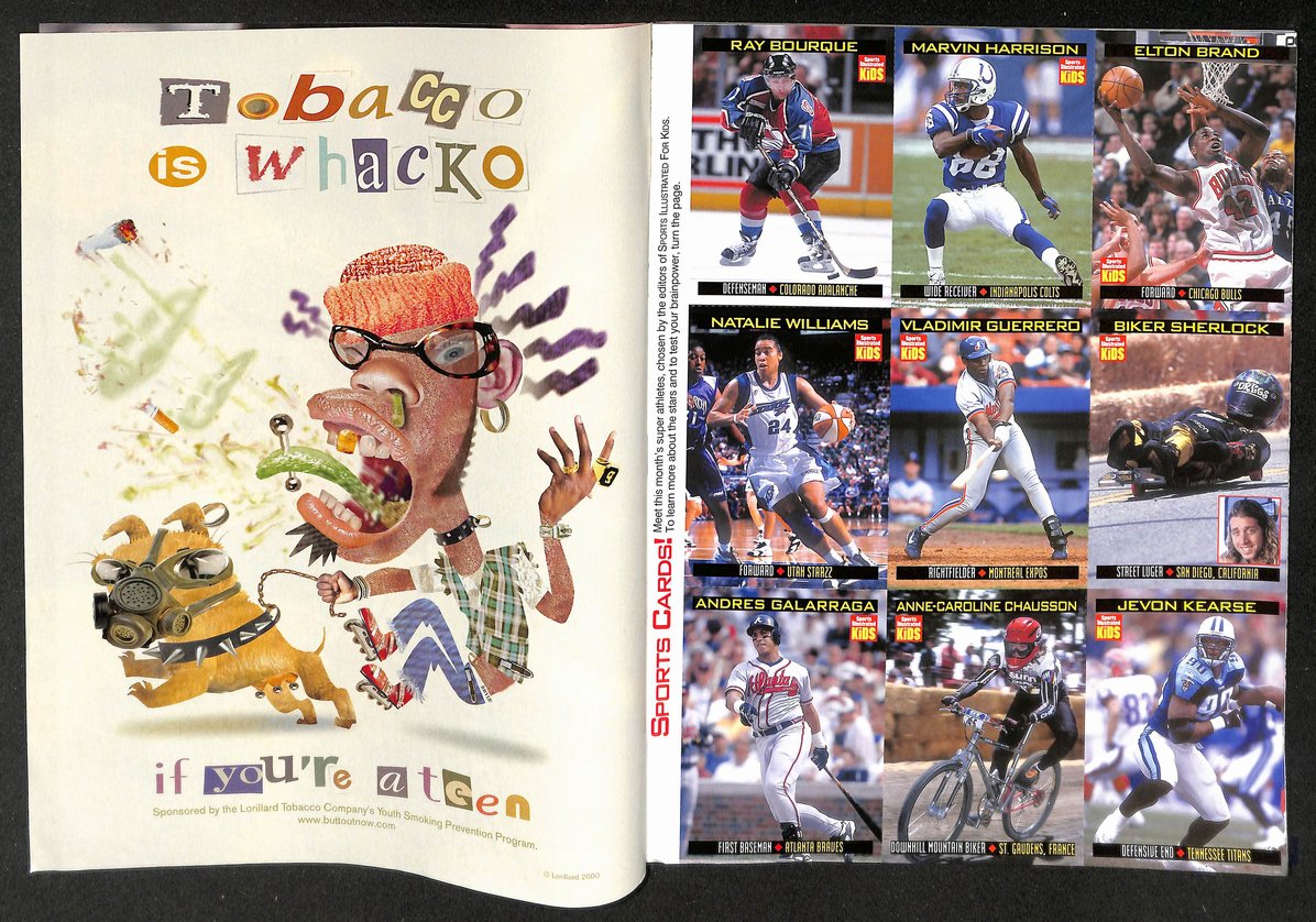 2000 Sports Illustrated for Kids Kurt Warner w/ Cards Bourque Harrison 211624