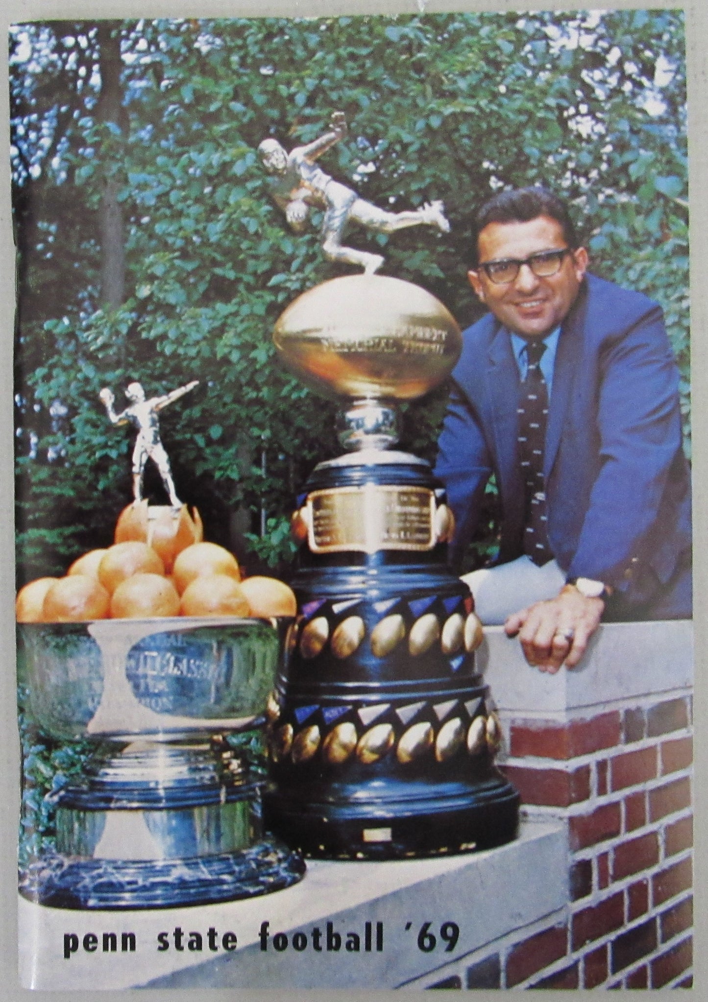 Penn State Football 1969 Press/Media Guide Joe Paterno VERY CLEAN 210371