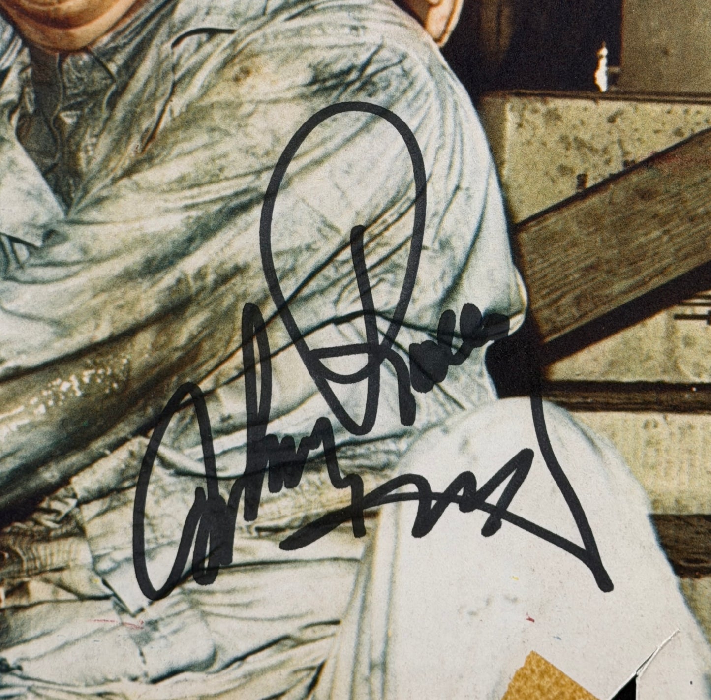 Mickey Rooney Signed/Auto 11x14 Lobby Card "A Slight Case of Larceny" JSA 211658