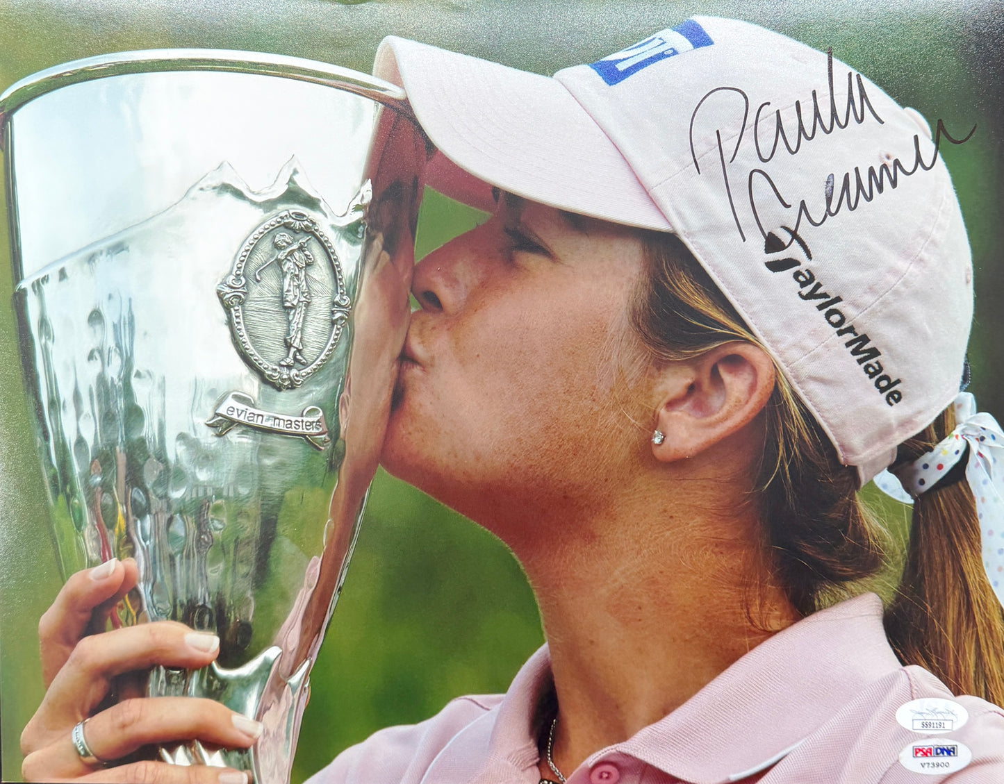 Paula Creamer Autographed/Signed 11x14 Photo LPGA Golf JSA 211673