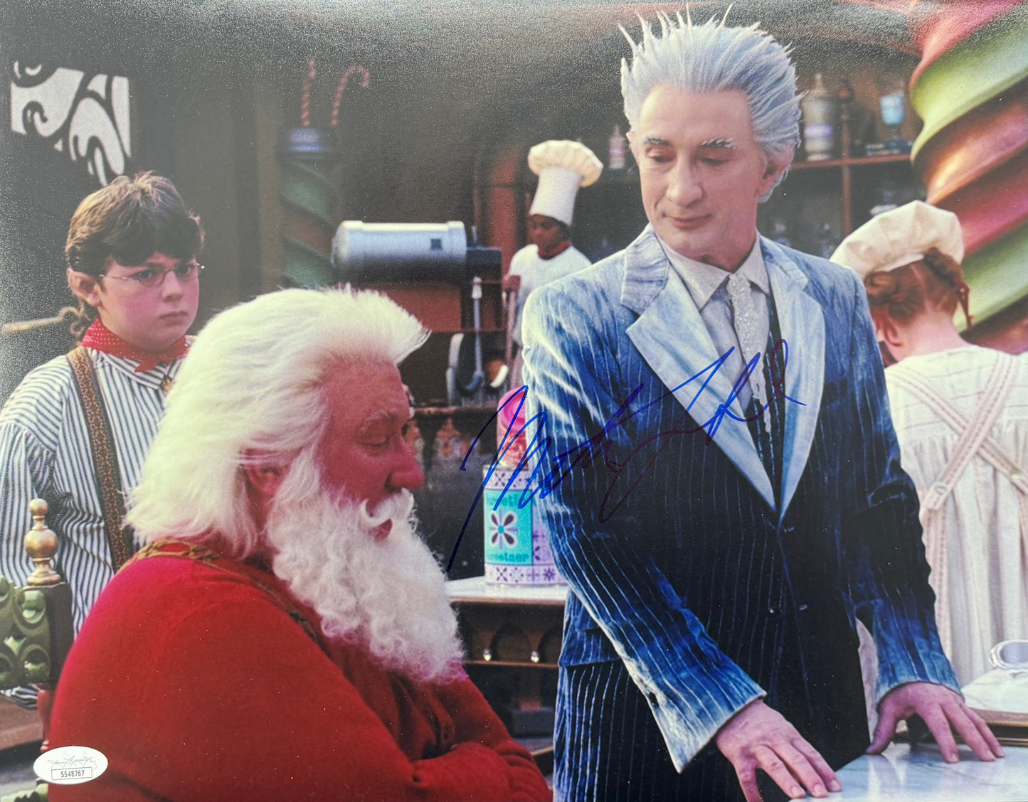 Martin Short Autographed/Signed 11x14 Photo Jack Frost Santa Clause JSA 211676