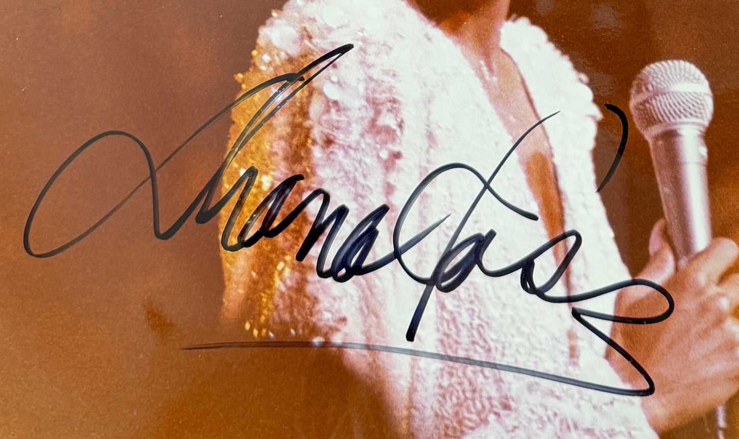 Diana Ross Autographed/Signed 11x14 Photo Singer JSA 211682