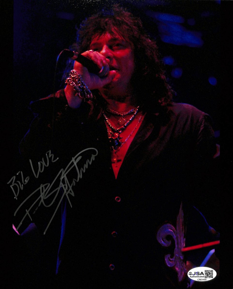 Paul Shortino Autographed/Signed 8x10 Photo Quiet Riot Spinal Tap JSA BA211704