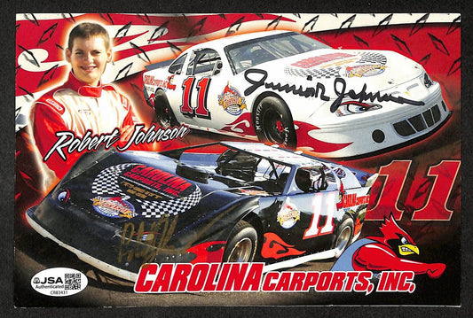Junior Johnson Autographed/Signed 5x8 Racing Photo NASCAR JSA BA211719