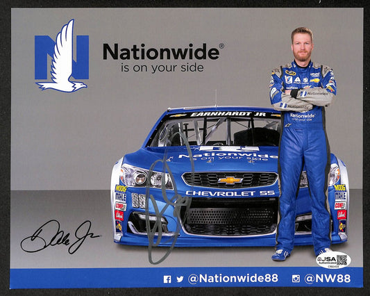 Dale Earnhardt Jr Autographed/Signed 8x10 Photo NASCAR JSA BA211727