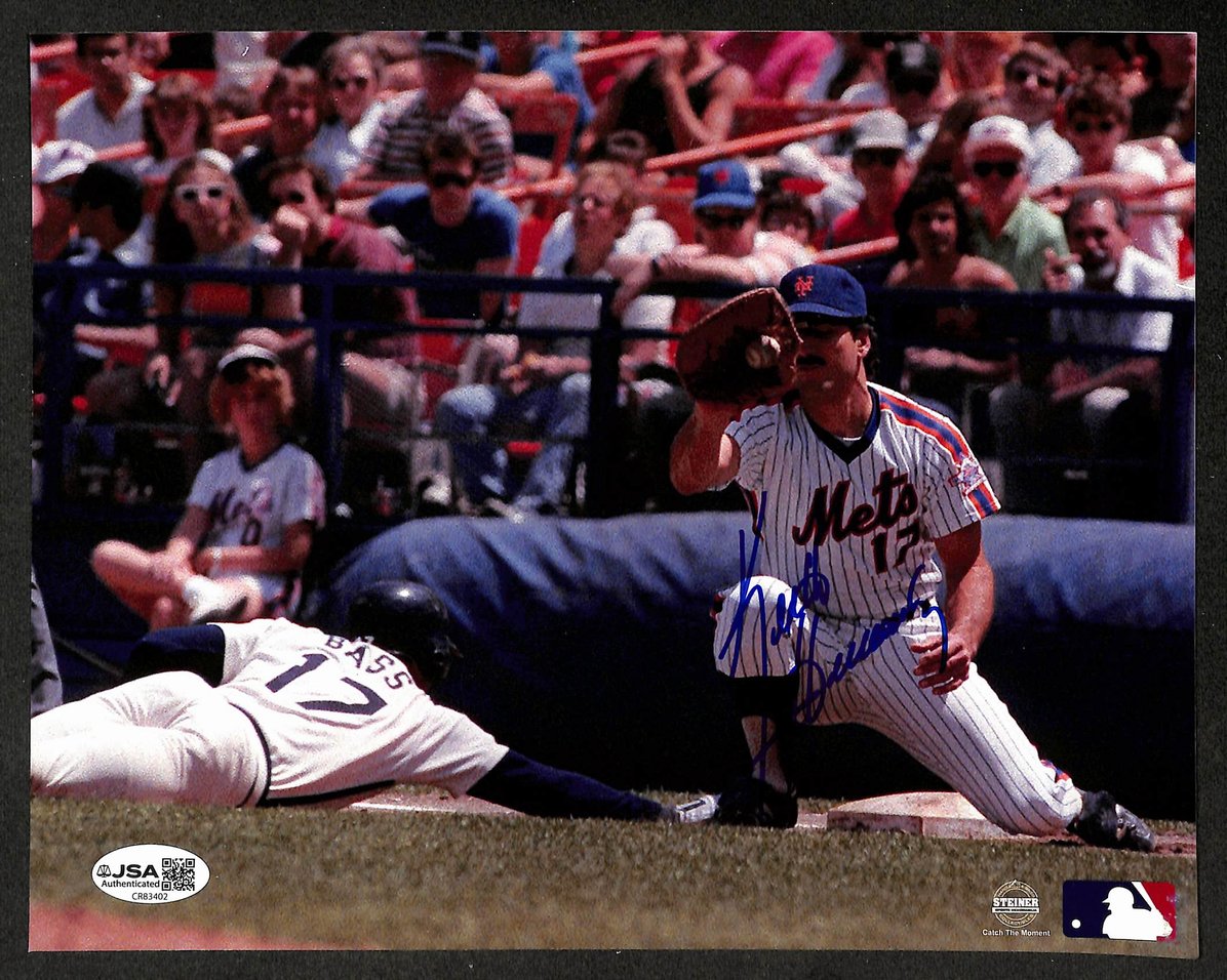 Keith Hernandez Autographed/Signed 8x10 Photo Mets JSA BA210387