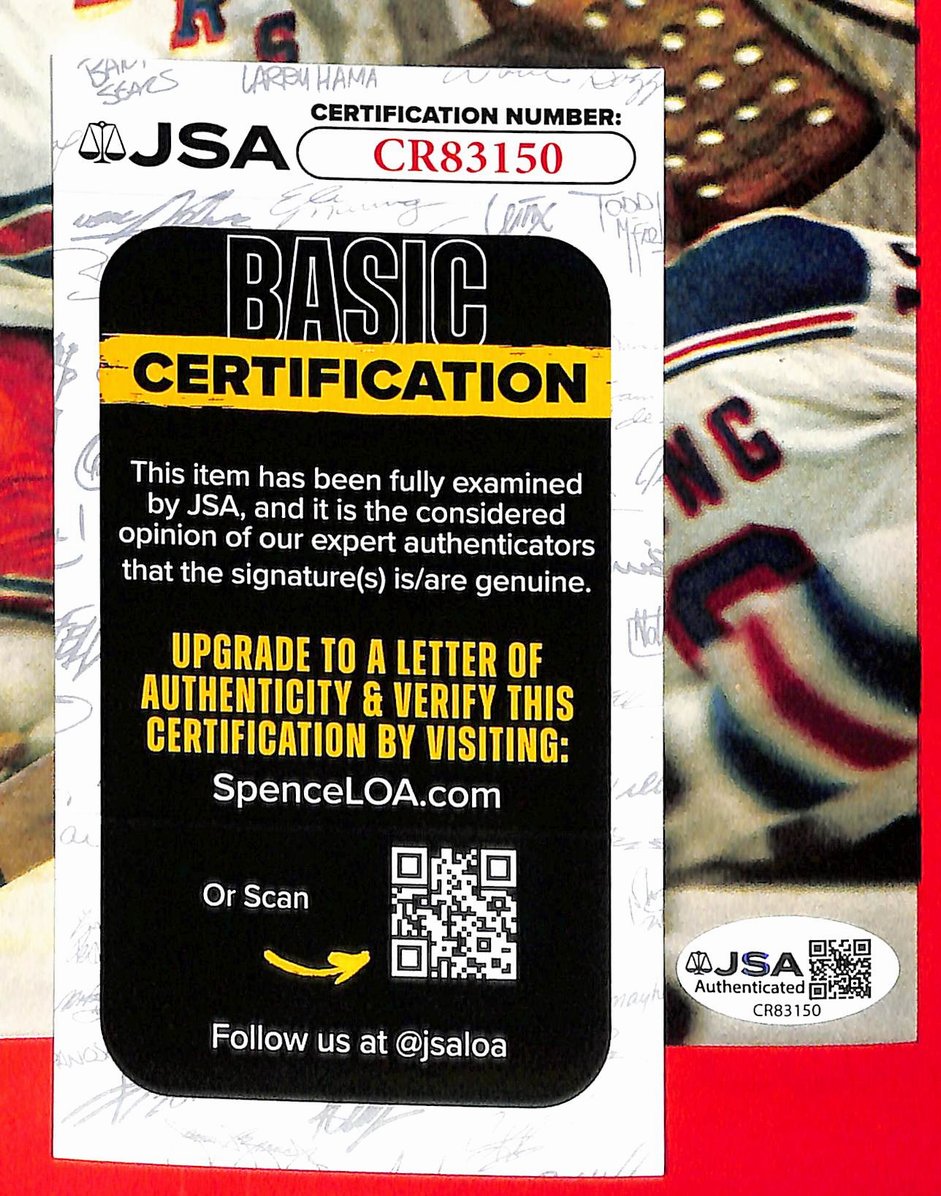 Phil Esposito HOF Autographed/Signed 1972 Sports Illustrated Bruins JSA 211743
