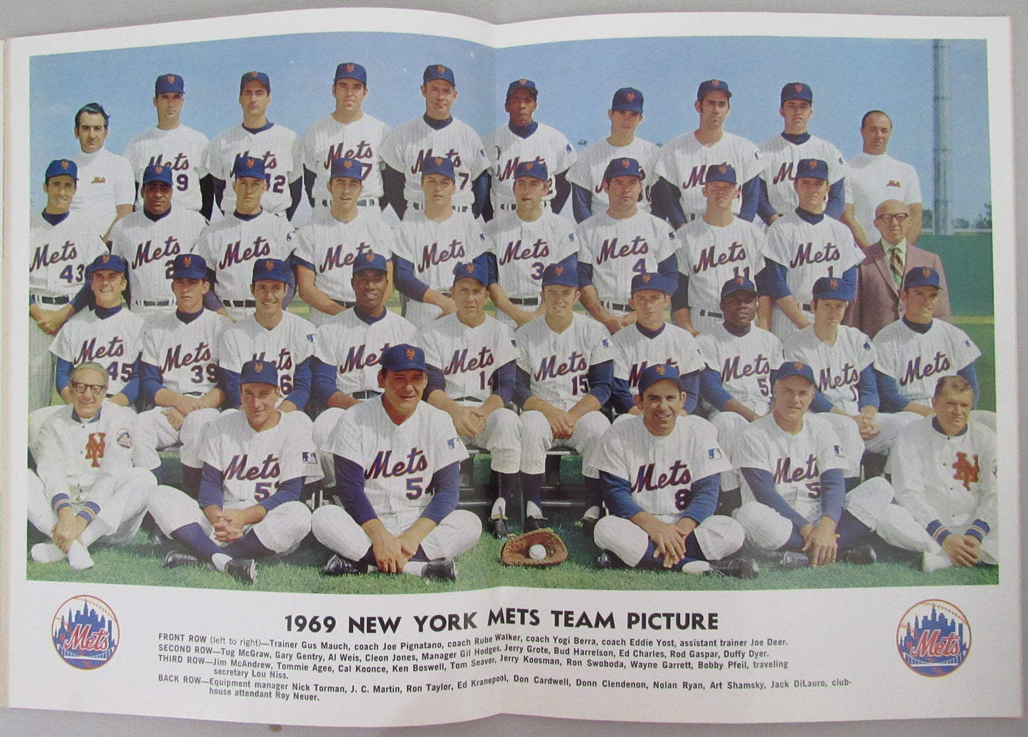 1969 World Series Program Unscored New York Mets vs. Baltimore Orioles 210376