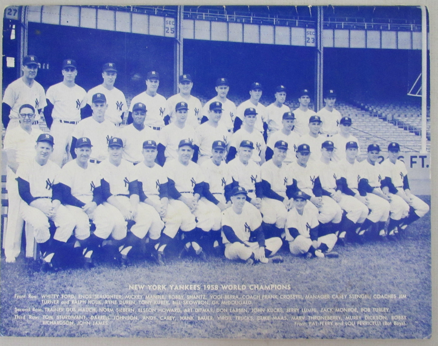 1959 New York Yankees World Champions Yearbook 210377
