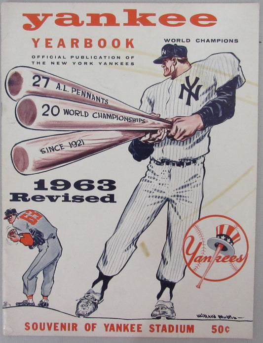 1963 New York Yankees Yearbook Revised 210378