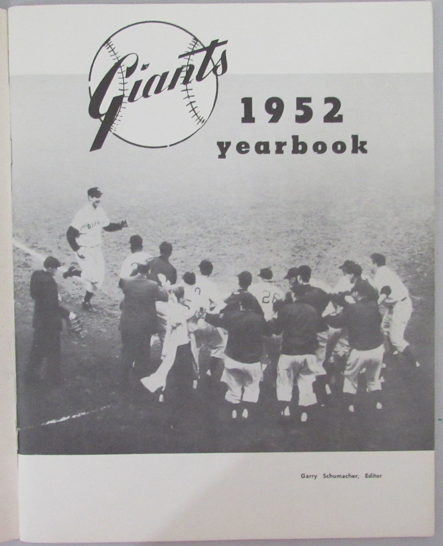 1952 New York Giants Yearbook 210380