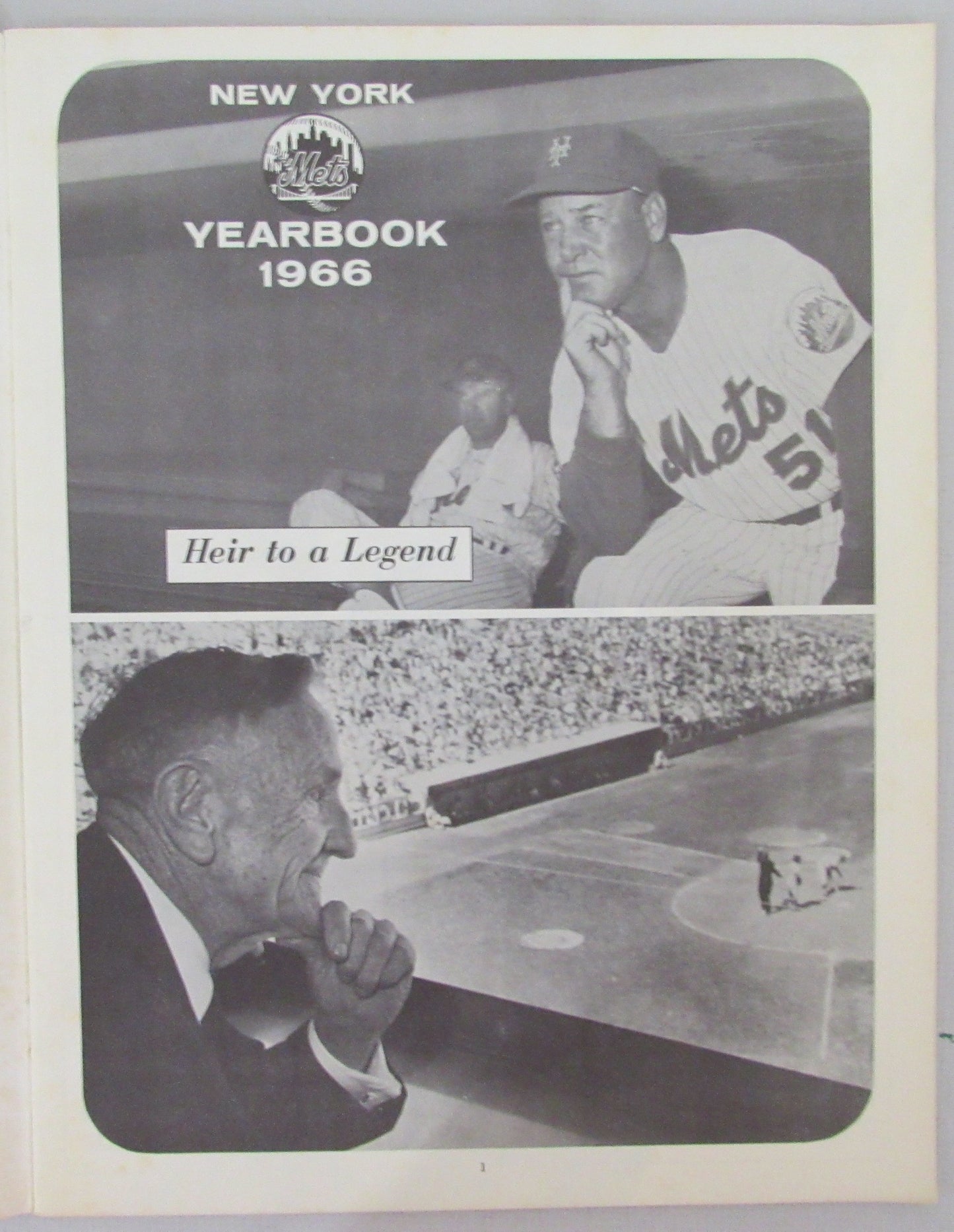 1966 New York Mets Yearbook Final Edition 210381