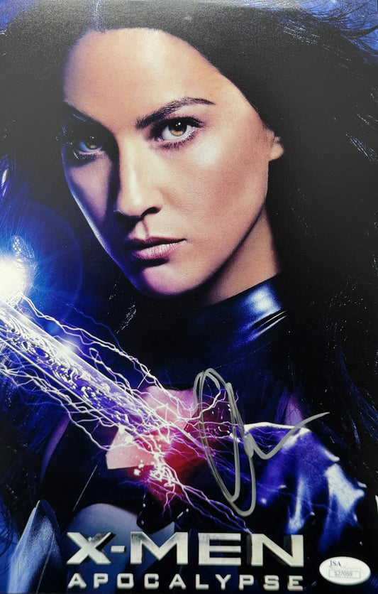 Olivia Munn Autographed/Signed 8x12 Photo X-Men JSA BA211678