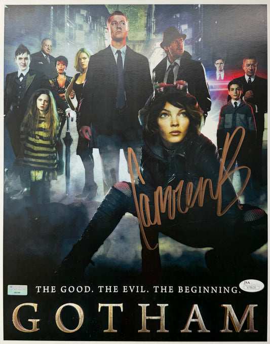 Camren Bicondova Autographed/Signed 11x14 Gotham Show Poster JSA BA211684