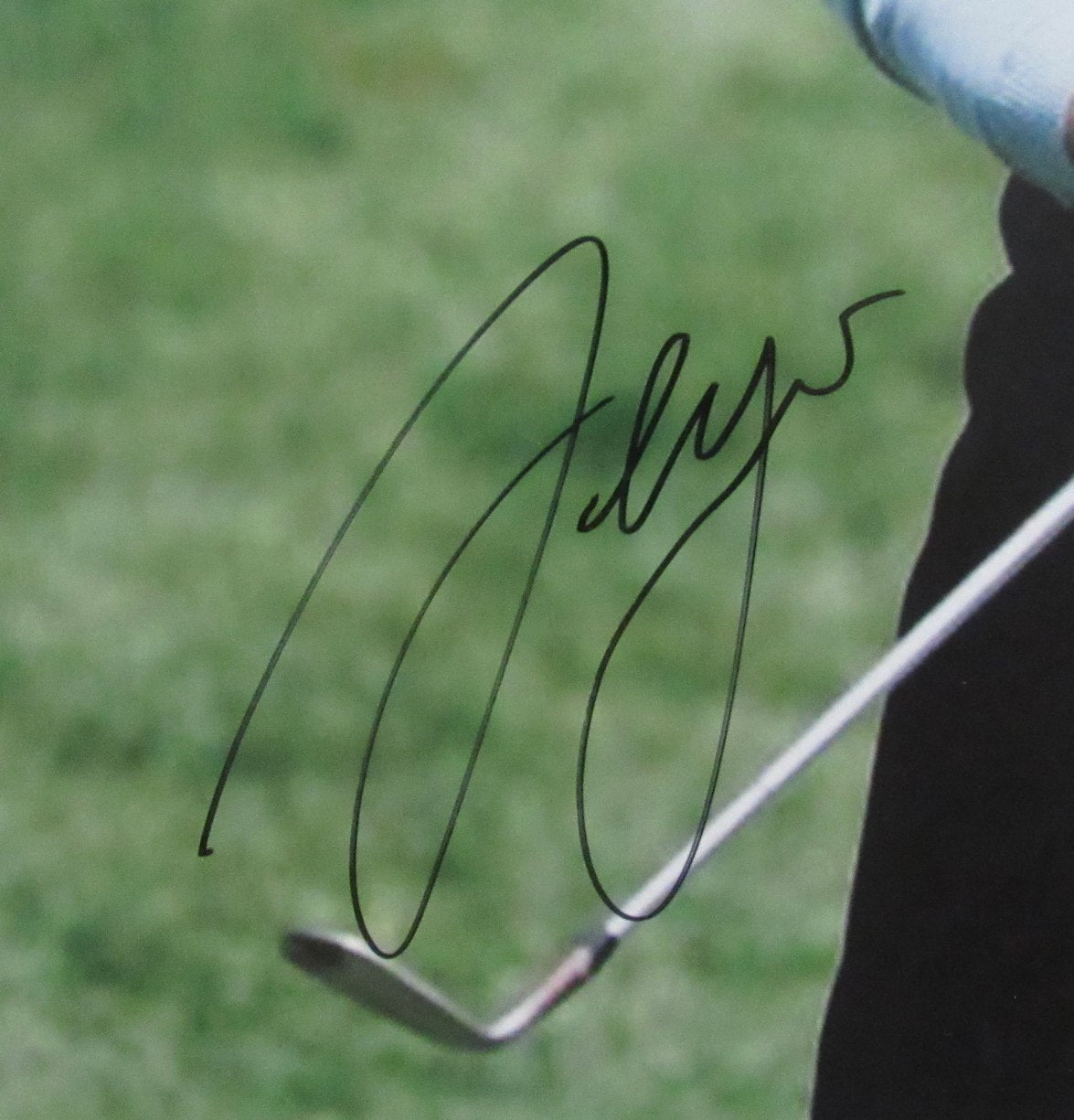 Sergio Garcia Autographed/Signed 11x14 Photo Golf JSA 210091