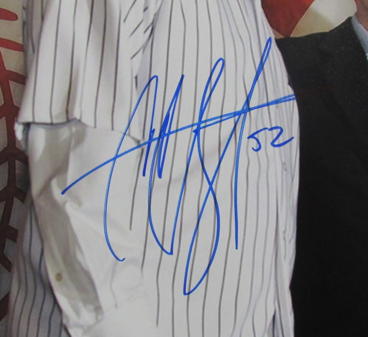 CC Sabathia Autographed/Signed 11x14 Photo Yankees JSA 210095