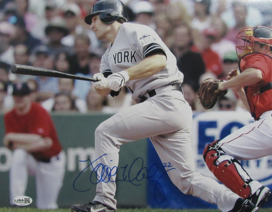 Xavier Nady Autographed/Signed 11x14 Photo Yankees JSA 210097