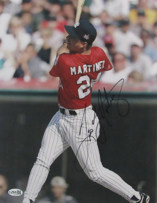 Tino Martinez Autographed/Signed 11x14 Photo Yankees JSA 210098