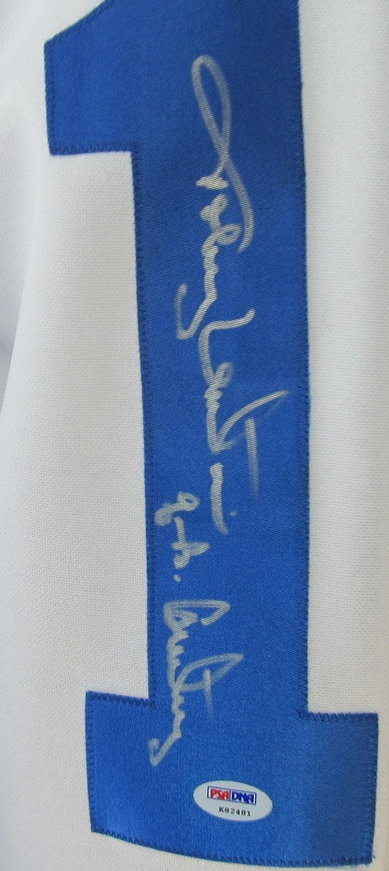 Johnny Unitas HOF Signed/Inscribed Colts Custom Football Jersey PSA/DNA 210041
