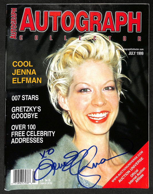 Jenna Elfman Signed/Autographed 1999 Autograph Collector Magazine JSA 211767