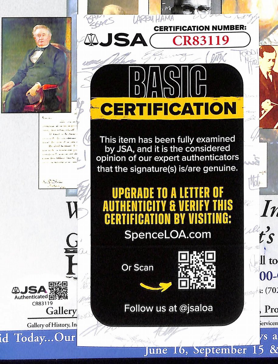 Jenna Elfman Signed/Autographed 1999 Autograph Collector Magazine JSA 211767