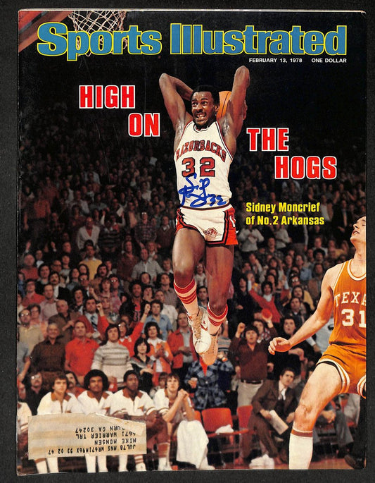 Sidney Moncrief HOF Signed/Autographed 1978 Sports Illustrated Magazine JSA 1780