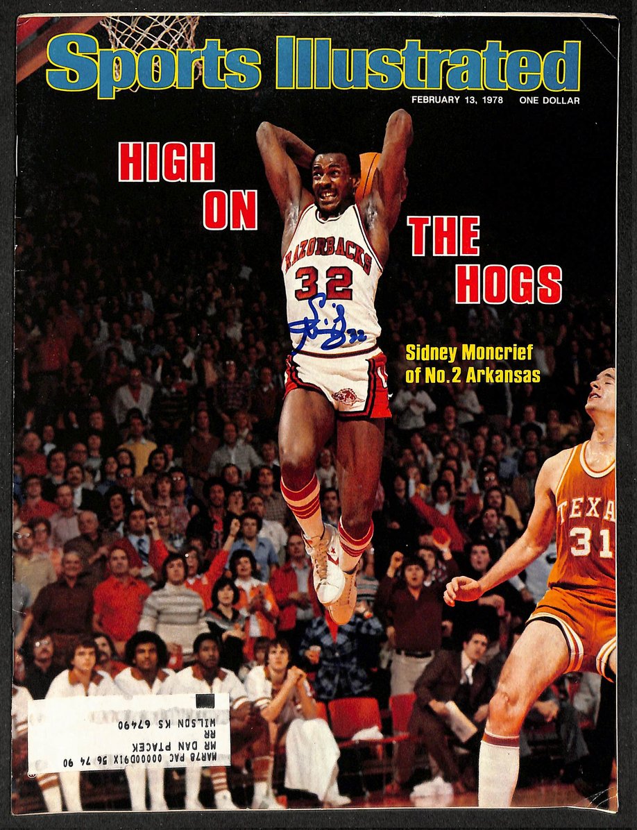 Sidney Moncrief HOF Signed/Autographed 1978 Sports Illustrated Magazine JSA 1781