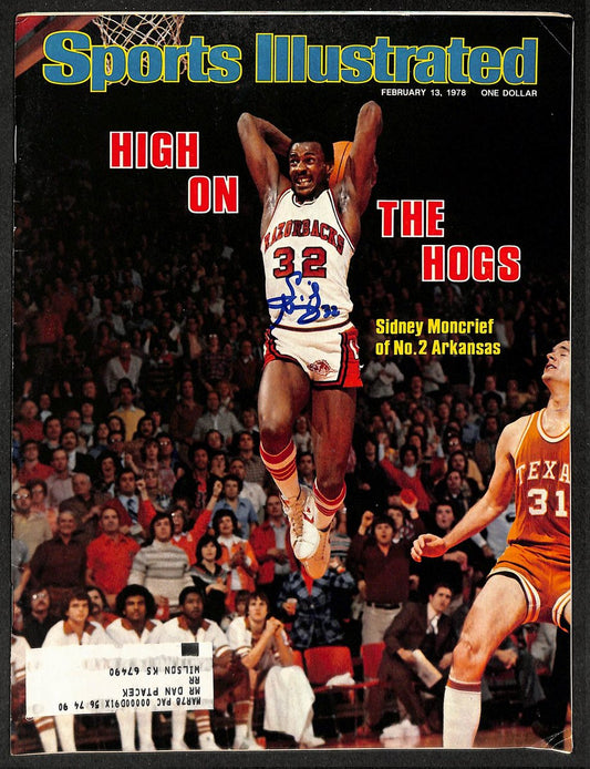 Sidney Moncrief HOF Signed/Autographed 1978 Sports Illustrated Magazine JSA 1781
