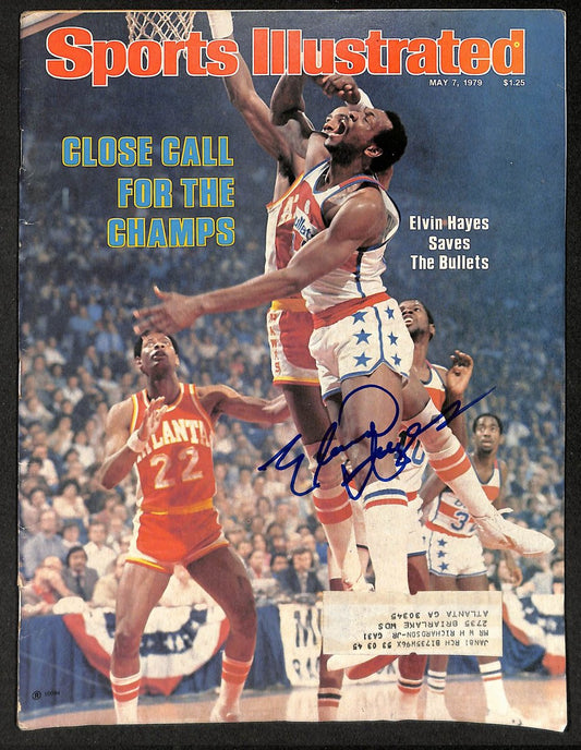 Elvin Hayes HOF Signed/Autographed 1979 Sports Illustrated Magazine JSA 211782