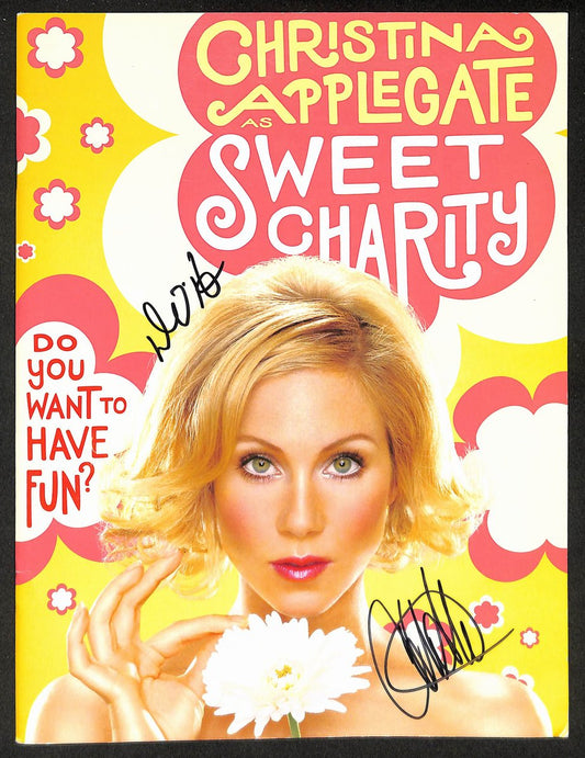 Christina Applegate Signed/Autographed Sweet Charity Program JSA 211791