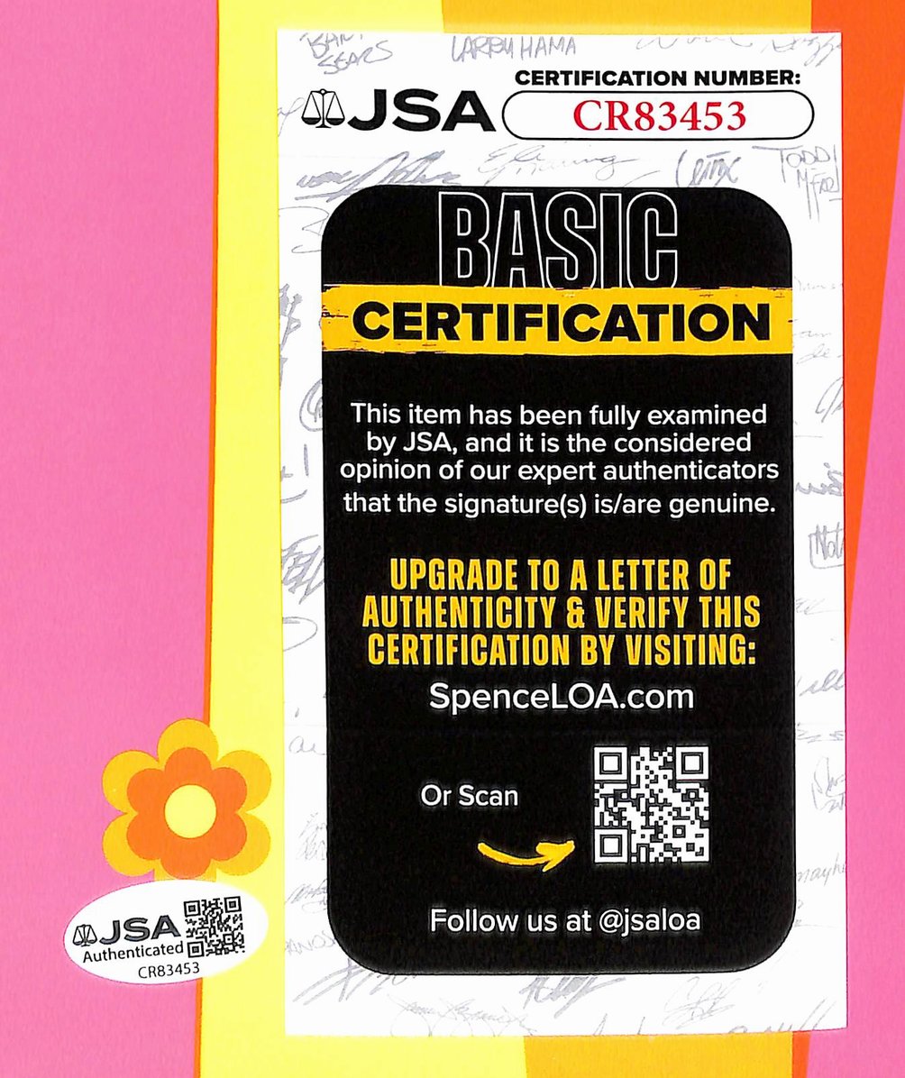 Christina Applegate Signed/Autographed Sweet Charity Program JSA 211791