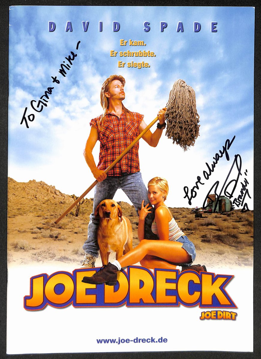 Brittany Daniel Signed/Autographed Joe Dreck Joe Dirt Magazine JSA 211792
