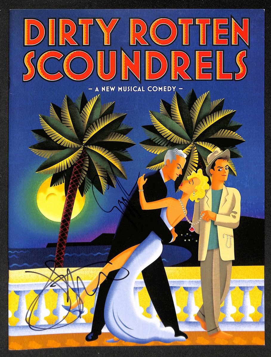 John Lithgow Signed/Autographed Dirty Rotten Scoundrels Musical Program JSA 1793