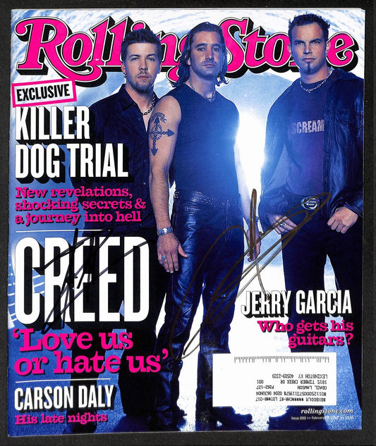 Scott Stapp Signed/Autographed 2002 Rolling Stone Magazine JSA 211800